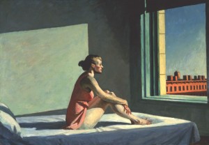 Sol de mañana, Edward Hopper, 1954