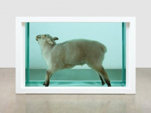 Damien Hirst, Away from the Flock, 1994